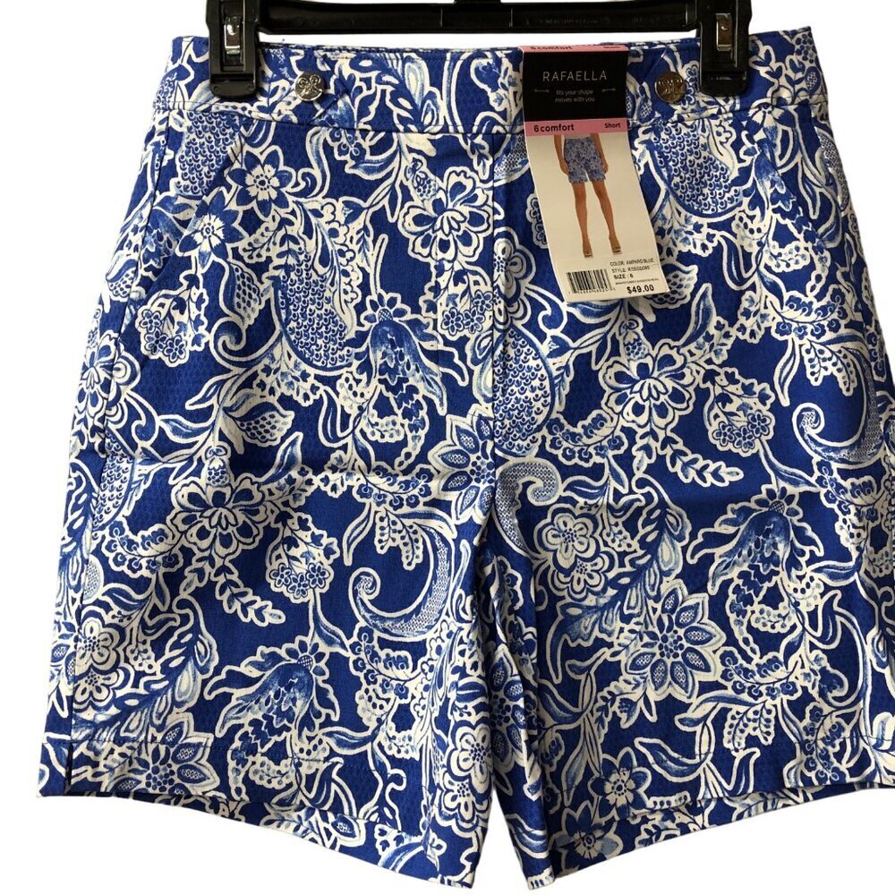 Rafaella Ladies Stretch Bermuda Short size 6 New with tag